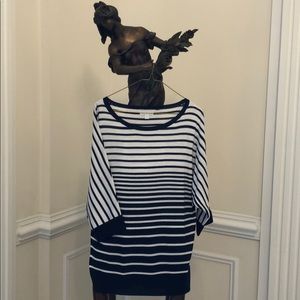 STRIPE SWEATER TOP- by NEW YORK & COMPANY